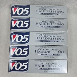 Alberto VO5 Conditioning Hairdressing Gray/White/Silver Blonde Hair Lot of 5